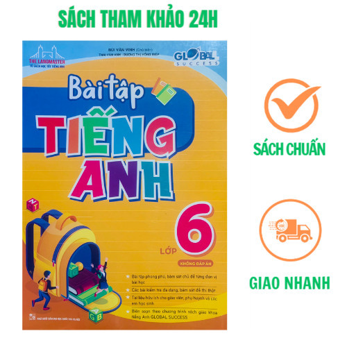 Sách - Bài tập Tiếng Anh 6 (Global success)