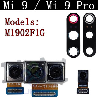 Ống kính camera sau cho Xiaomi Mi 9 Pro 9pro m1902f1g phụ tùng mô-đun Camera trước mặt trước nhỏ phía sau