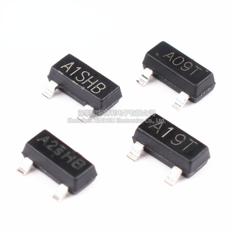 AO3400 A09T, AO3401 A19T, SI2301 A1HB, SI2302 A2HB Patch A1HB A2SHOW A09T A19T SOT23 MOS Tube Patch 