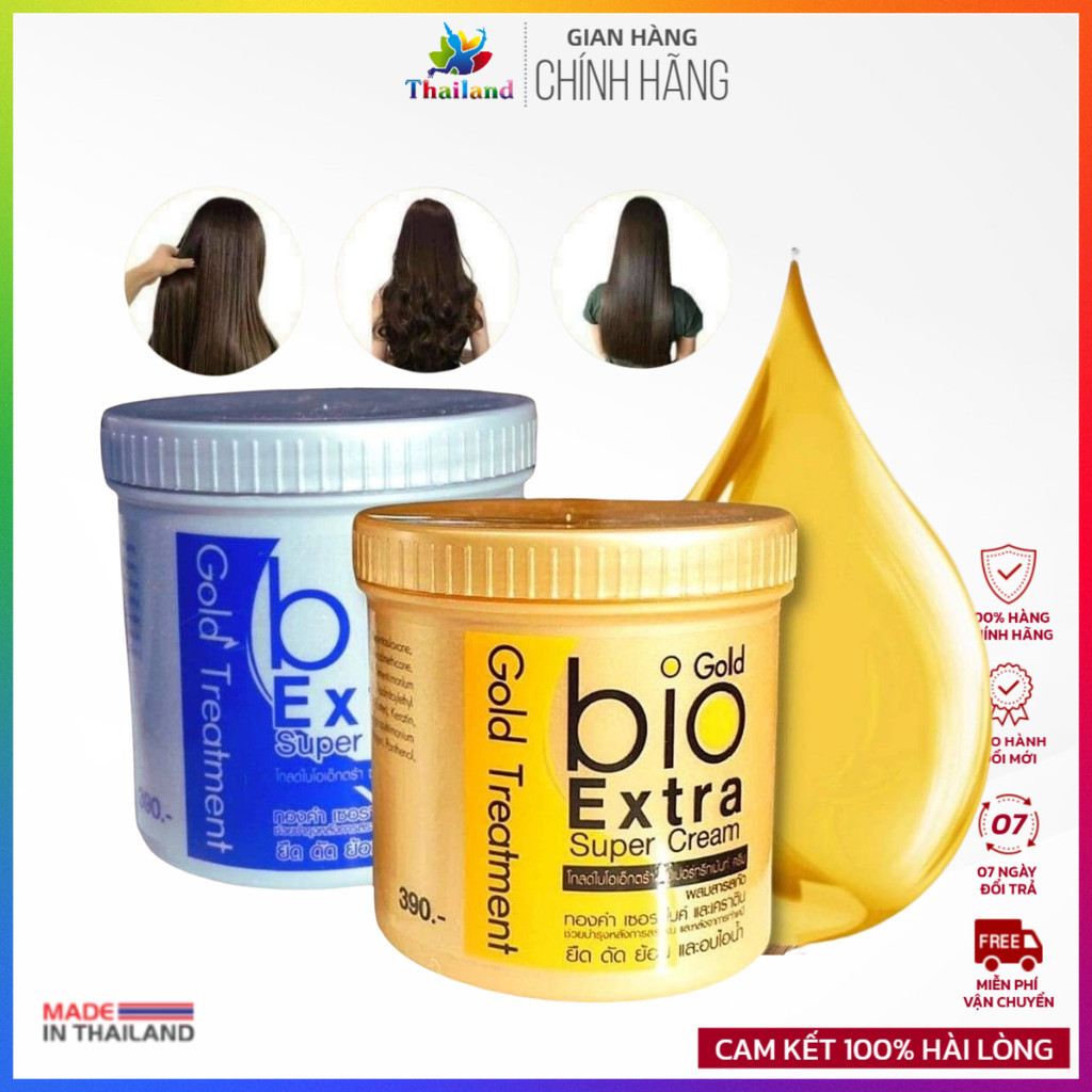Ủ dưỡng ṫóc Gold Bio Extra Thái Lan