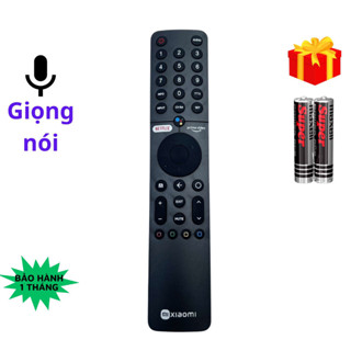 Remote điều khiển tivi Xiaomi Mã 02, giọng nói, điều khiển TV Xiaomi Smart - Tặng kèm pin - TH Lee
