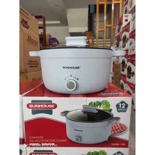 Nồi lẩu điện sunhouse shd4528 3.5l quà tặng từ nestle