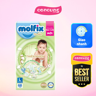Bỉm tã dán Molfix thiên nhiên