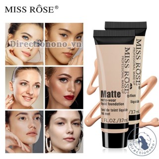 Kem nền Miss Rose Make-up Repairing Foundation Cream Kem che khuyết điểm chuyên nghiệp Bright Skin Face Makeup DIRE