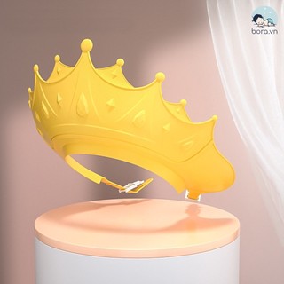 Mũ gội đầu chắn nước bảo vệ tai cho bé 0 - 6 tuổi, có thể điều chỉnh vòng đầu