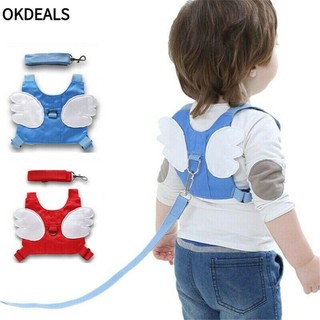 Okdeals Dây Đai Dắt Bé Đi Bộ Chống Thất Lạc Có Thể Điều Chỉnh Thoải Mái Nhiều Màu Thời Trang Cho Trẻ Em