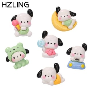 Yann1 Kem Điện Thoại Nhựa Trang Trí, Pochacco Chất Liệu Handmade Dễ Thương, Thời Trang Mèo Hoạt Hình DIY Phụ Kiện Trang Sức