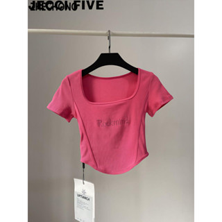 ZHECHONG áo phông áo thun nữ croptop baby tee Casual Korean Trendy Fashion WTX24203GX 34Z240818