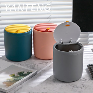 Mini Thùng Rác Để Bàn Văn Phòng Thùng Rác Nhà Giỏ Đựng Rác Bàn Nhựa Người Tổ Chức Đồ Dùng Văn Phòng Thùng Rác Đồ lặt Vặt Thùng Hộp Vinh Quang