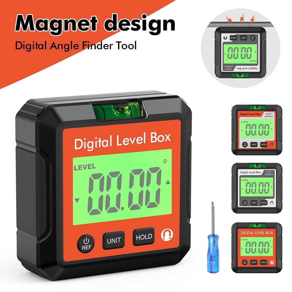 ⭐LOVE⭐ Easy Conversion Angle and Slope Measurements Electronic Protractor Inclinometer[Overseas Products]