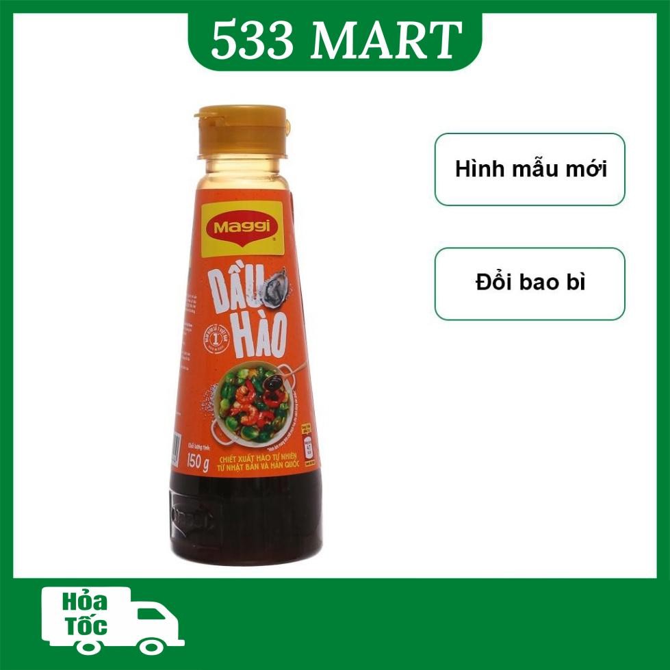 (MẪU MỚI) Dầu hào Maggi chai 150g/ 250g