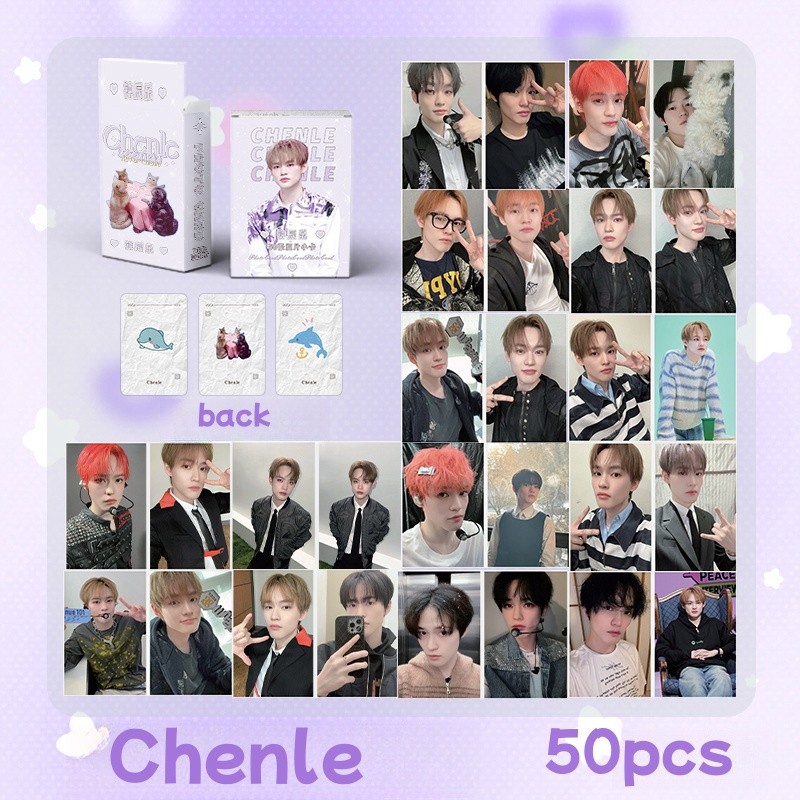 50-119pcs NCT CHENLE Wish 127 DREAM Laser Hologram Lomo Cards WayV JISUNG Jeno HAECHAN DongHyuck WIN