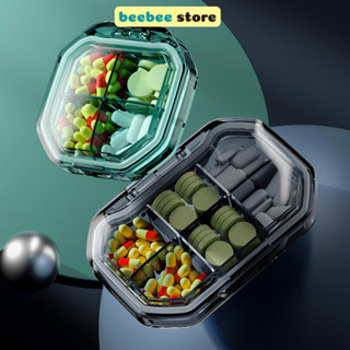 Hộp Đựng Thuốc Chia Ngăn, Hộp Thuốc Mini Cầm Tay Tiện Lợi, Chia Ngăn 3-7 Ngày P080