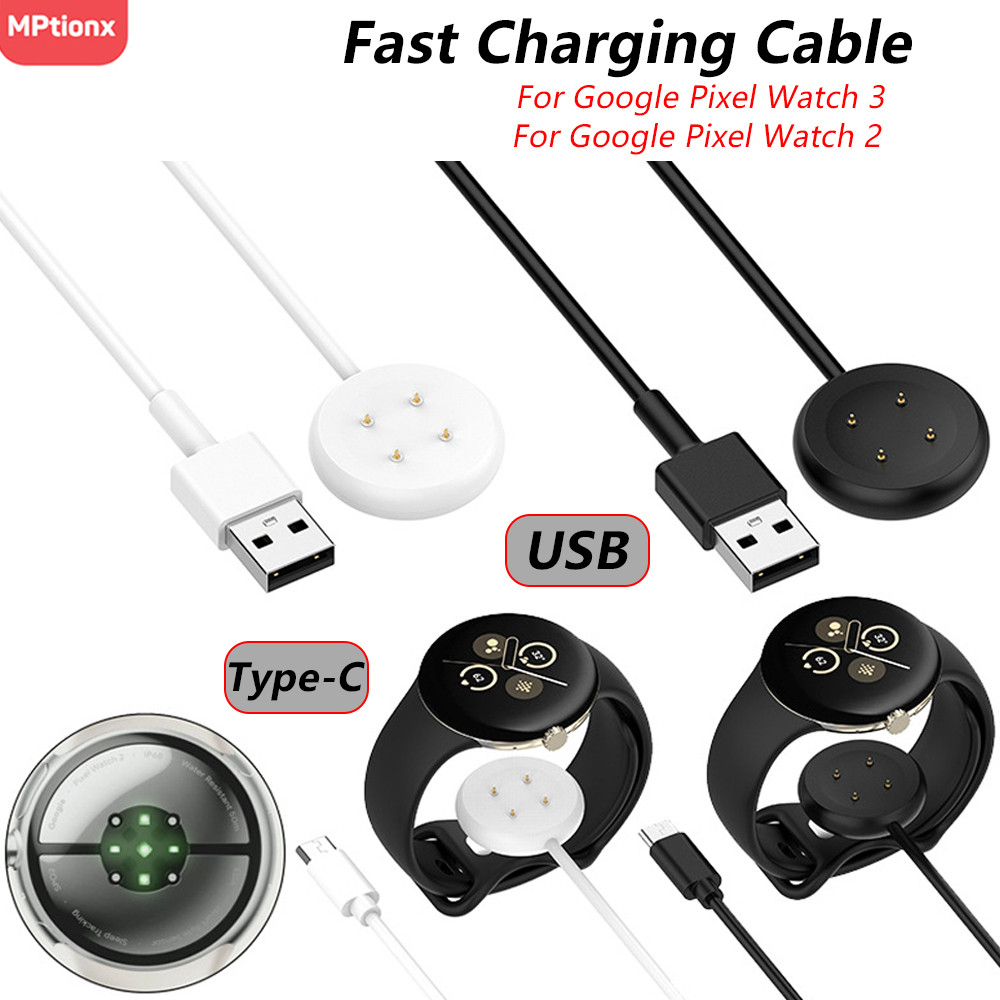 Cáp Sạc Nhanh Cho Google Pixel Watch 3 Cáp Sạc 41 / 45mm Sạc Nguồn Cho Google Pixel Watch 2 Phụ Kiện