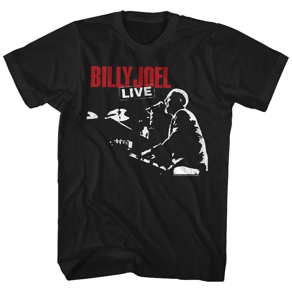 Áo thun nam Billy Joel Live được cấp phép chính thức Billy Joel Classic Tee