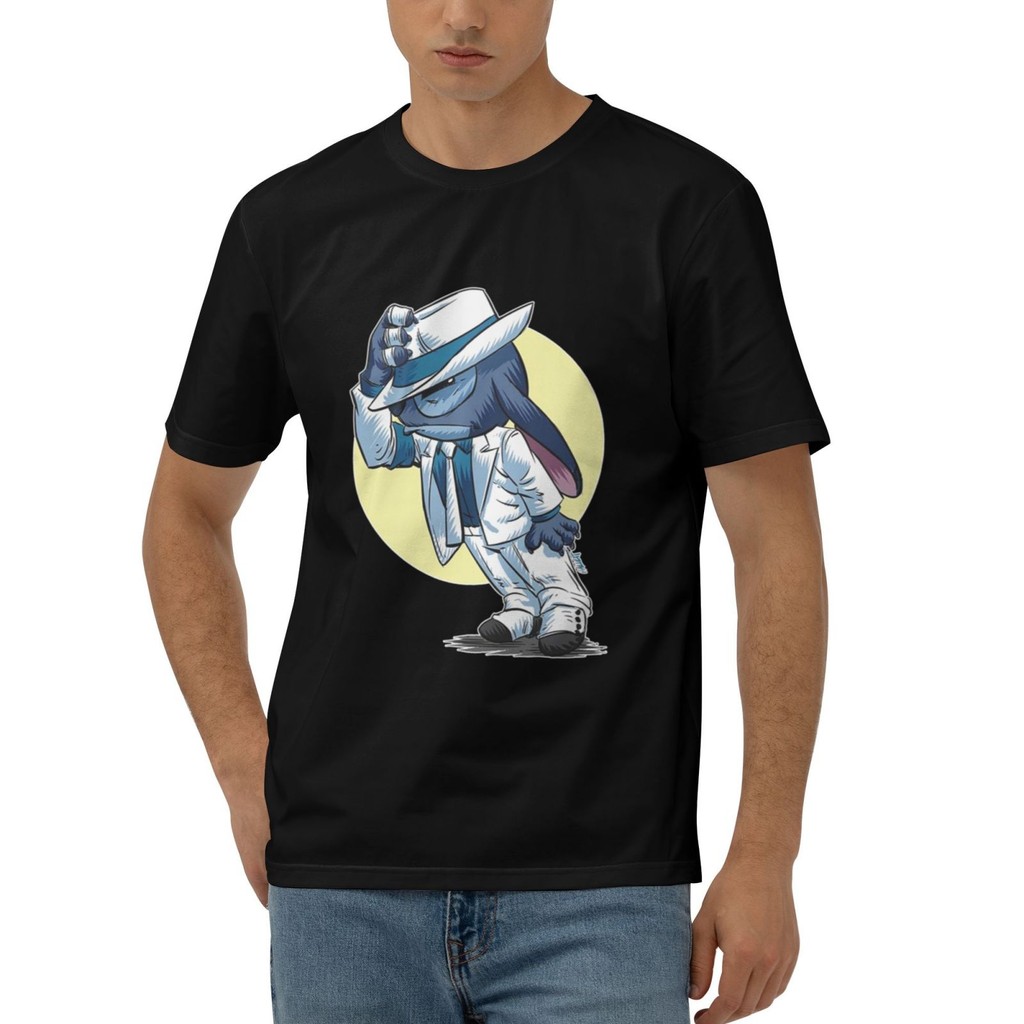 Áo Thun Parody Stitch & Phong Cách Michael Jackson Bài Smooth - Thoải Mái