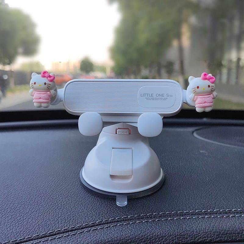 Cartoon Car Phone Holder New Car Support Navigation Holder Car Dashboard Mobile Phone Holder FS2Z