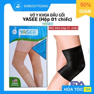 Vớ Y Khoa Đầu Gối Yasee (Màu Đen) (Hộp 1 Chiếc) | Tất Suy Giãn Tĩnh Mạch