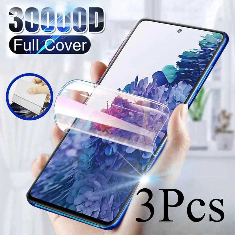 Phim Hydrogel Silicon Full Cover Cho TCL 40 40R 50 60 60R X XL LE SE NxtPaper 4G 5G Bảo Vệ Màn Hình