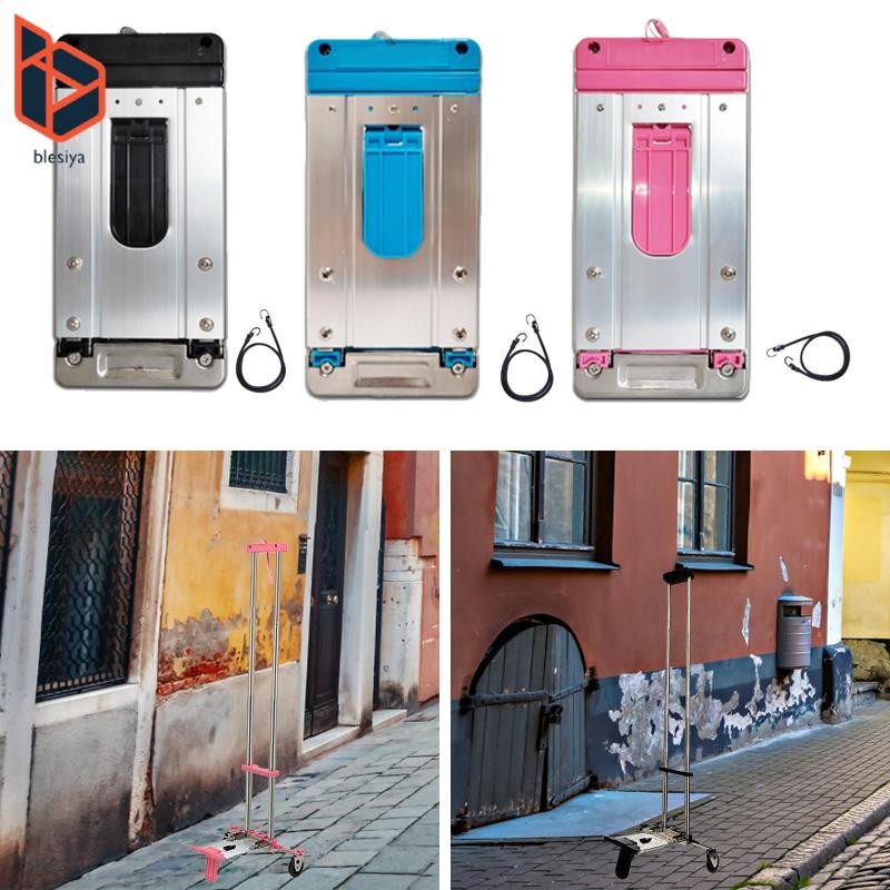 Xe tải cầm tay gấp Xe đẩy Dolly Mini 55lbs Dễ dàng mang theo Nhẹ có dây