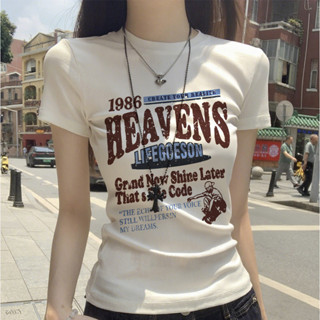 áo thun nữ ôm body trắng eleclassm áo croptop âu mỹ girl phố y2k