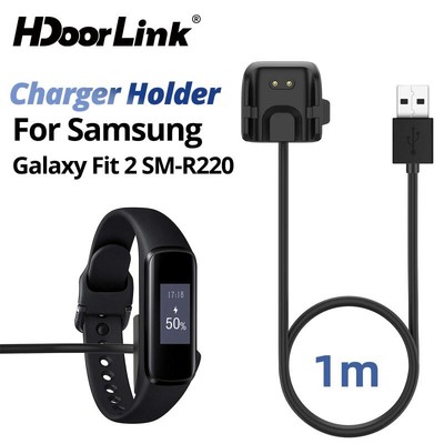 Cáp sạc đồng hồ HdoorLink cho Samsung Galaxy Fit 2 SM-R220 1M Đế sạc USB