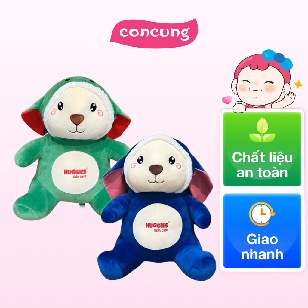 [QUÀ TẶNG] Huggies_Gấu nhồi bông