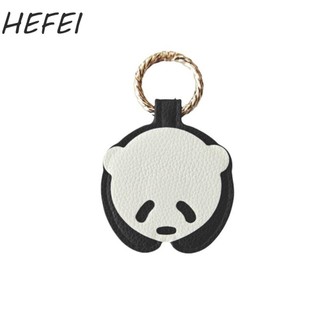 HEFEI mũ da HEFEI Pu, Giá đỡ mũ gấu trúc chống thất lạc, Khóa ví hoa động vật đa năng dành cho trẻ em