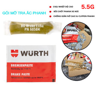 Mỡ tra phanh wurth, mỡ phanh tra ắc phanh piston phanh chính hãng bg