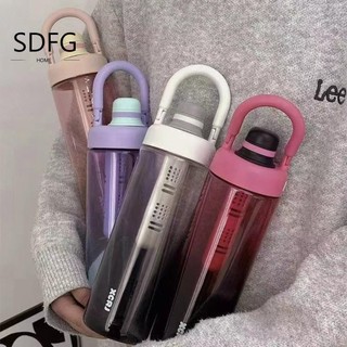 Bình Nước Thể Thao, Cốc Nước Màu Gradient Di Động Dung Tích Lớn, Đồ Uống 1000ml Nhựa Chống Rò Rỉ Cốc Mùa Hè