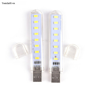 Đèn led usb mini 8 bóng tiện dụng cho pc / laptop