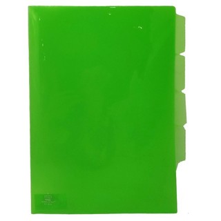 Bìa mỏng 3 ngăn king star m310 - xanh lá
