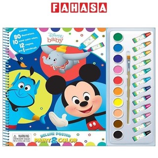 Disney Baby Deluxe Poster Paint & Color