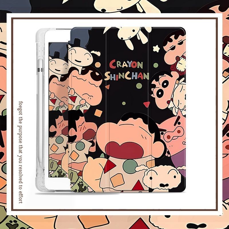 Ốp lưng Crayon Shin-chan iPad ốp lưng ipad ốp ipad gen 10 ốp ipad gen 11 air6 7 13 gen7 / 8 / 9 air4