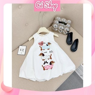 Xả Váy đầm CS371 thô bom cho bé gái