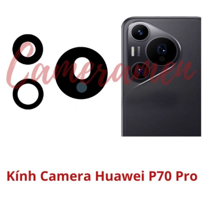 [ Có Sẵn ] Kính Camera Huawei P70 Pro / Huawei P70Pro [ Zin ]