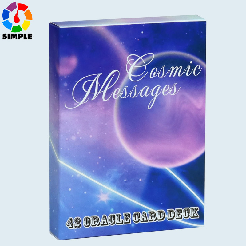 Cosmic Messages Oracle Cards Twin Flame Love Messages 42 Oracle Cards Deck, Oracle Cards with Meanin
