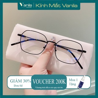 Kính gọng thời trang VANILA KC72328 chất liệu kim loại nhẹ bền, kính chống tia UV và chống bám nước