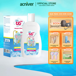 Nước tắm gội thảo dược cho bé BBNIE làm sạch an toàn, dịu nhẹ, không kích ứng- Chai 250ml