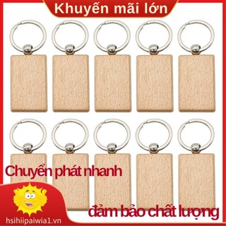 10 Chiếc Trống Móc Chìa Khóa Gỗ Móc Khóa Móc Khóa Móc Khóa Thẻ Chìa Khóa Cá Tính EDC Hoặc Thủ Công Quà Tặng Tốt Nhất. hsihiipaiwia1vn