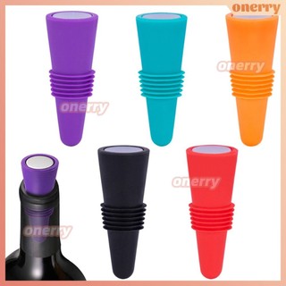 Silicone thực phẩm Đáng tin cậy Nút chặn rượu bằng silicon cấp thực phẩm Bảo quản rượu vang Nút chặn rượu bán chạy nhất Nút chặn rượu bằng thép không gỉ thực tế Nút chai rượu vang đỏ ONERRY