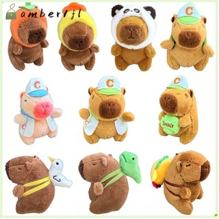Amber1 Mô Phỏng Capybara Mặt Dây Chuyền, Đồ Chơi Hoạt Hình Capybara Sang Trọng Capybara Móc Khóa, Quà Tặng Nhiều Màu Phụ Kiện Thú Nhồi Bông Lông Tơ Động Vật Búp Bê Trang Trí Xe Ô Tô