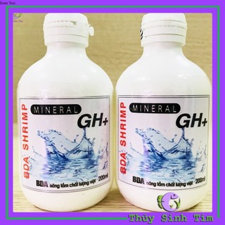 Khoáng GH+ BDA giúp tép mau lớn