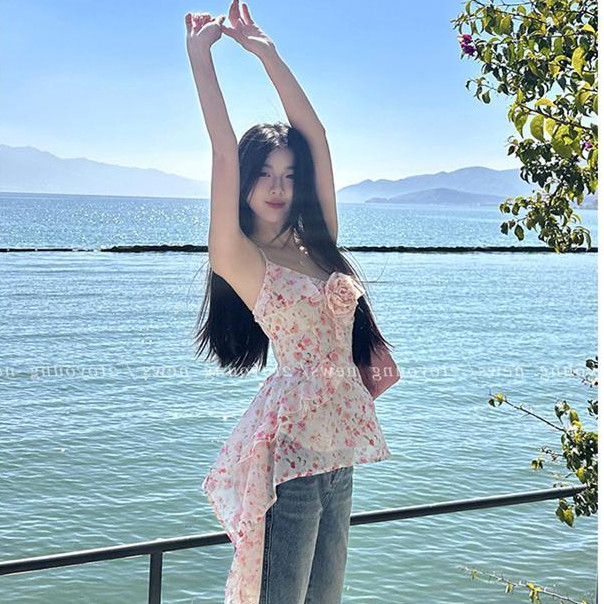 RICH-THEY Áo Yếm Nữ Áo Crop Top Cúp Eo Thời Trang Và Gợi Cảm Mới Cho Mùa Hè | BigBuy360 - bigbuy360.vn