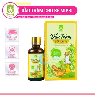 Tinh dầu tràm Huế Mipbi 50ml - Dầu tràm cho bé sơ sinh