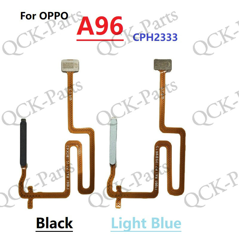 Cảm Biến Vân Tay Cho OPPO A96 CPH2333 Nút Home Key Touch ID Flex Cable Linh Kiện Thay Thế