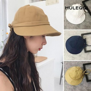 HULEQQI Mũ xô nam nữ Mũ đi biển di động có thể gập lại