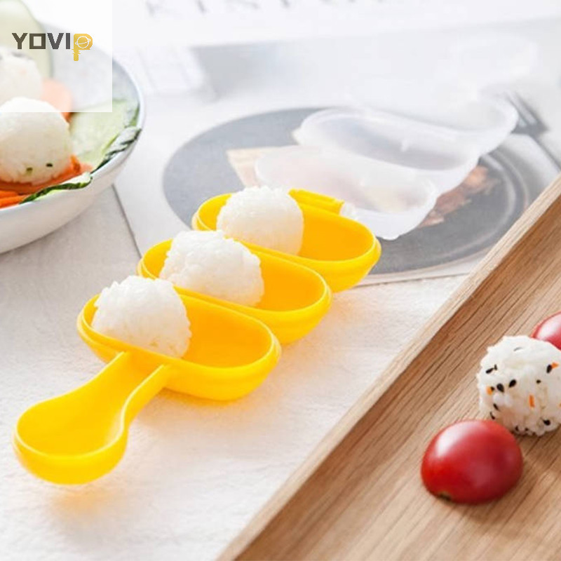 Yovip Rice Shaker DIY Rice Ballerina Shakers Onigiri Rice Mold DIY Rice Ballerina Shaker Kitchen Sus