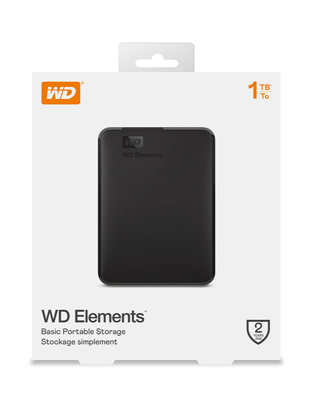 [DJFHS] [Hỏa Tốc HCM] Ổ Cứng Di Động WD Elements 250GB - Tặng USB OTG