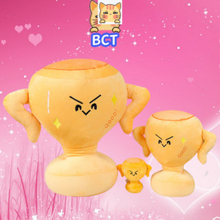 Bct Champion Trophy Đồ Chơi Sang Trọng Cúp Sáng Tạo Búp Bê Sang Trọng Biểu Hiện Dễ Thương Đồ Chơi Móc Khóa Mặt Dây Chuyền Gối Phần Thưởng Đồ Chơi Cho Trẻ Em Trang Trí Nhà Quà Tặng Sinh Nhật Quà Tặng Giáng Sinh